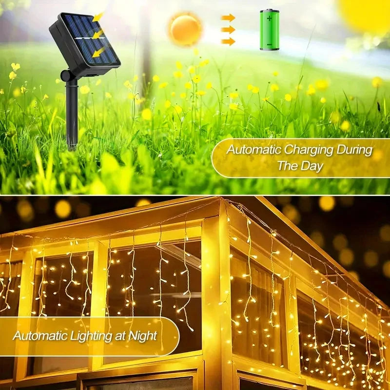 Lampki Sople Solarne LED