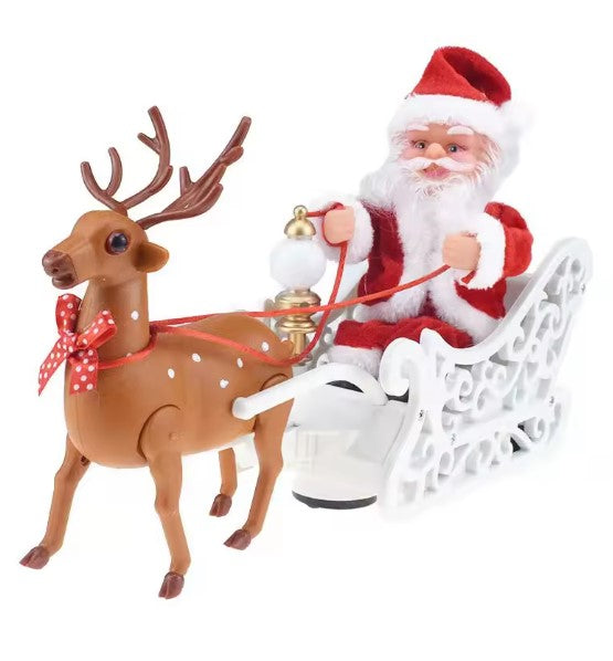 Świąteczny Mikołaj na Linie — Dekoracja do Okna i Drzwi