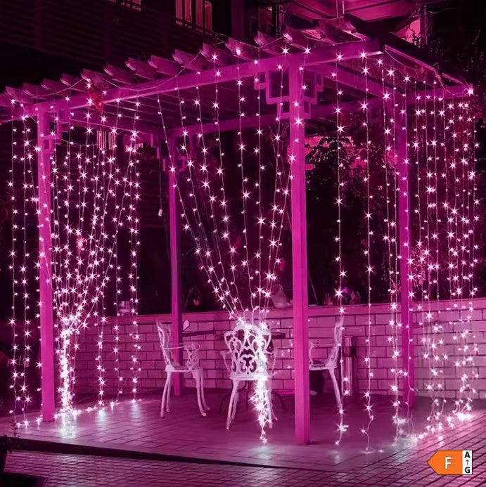 Lampki Kurtynowe USB LED